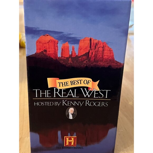 The Best Of The Real West 1993-1994 VHS Western Series Kenny Rogers Pre-Owned - Picture 6 of 7